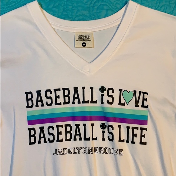 Jadelynn Brooke Baseball Short Sleeve Shirt - Picture 2 of 2